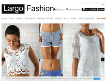 Tablet Screenshot of largo-fashion.pl